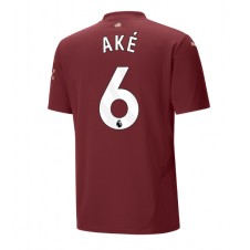 Manchester City Nathan Ake #6 Tredjedrakt 2024-25 Kortermet